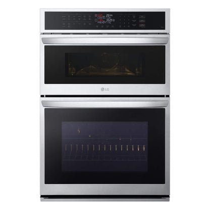 6.4 Cu. Ft. Smart Combi Wall Oven with Fan Convection, Air Fry in Printproof Stainless Steel