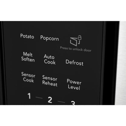 24 In. 2.2 Cu Ft Electric Built-In Microwave in Stainless Steel with Sensor Cook