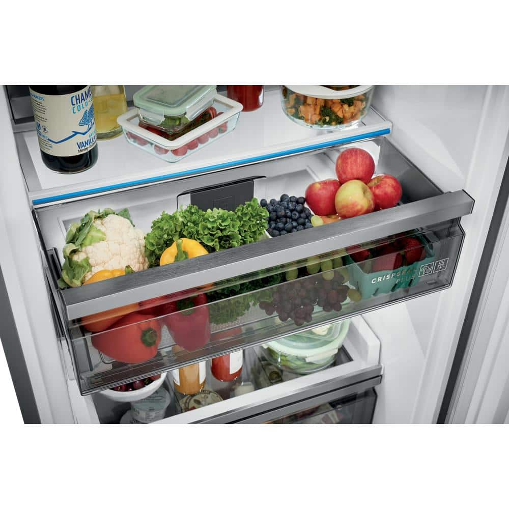 Professional 19 Cu. Ft. Single Door Freezerless Refrigerator in Smudge-Proof Stainless Steel, ENERGY STAR