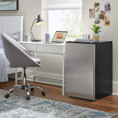 4.3 Cu. Ft. Mini Refrigerator in Stainless Steel, ENERGY STAR