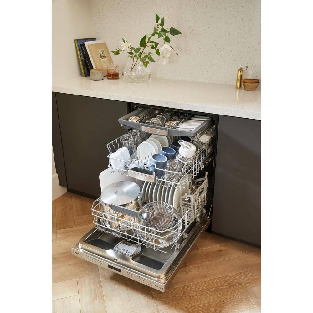 800 Series 24 In. Stainless Steel Top Control Tall Tub Pocket Handle Dishwasher with Stainless Steel Tub, 42 Dba
