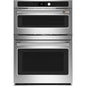 30 In. Double Electric Wall Oven with Convection and Advantium in Stainless Steel