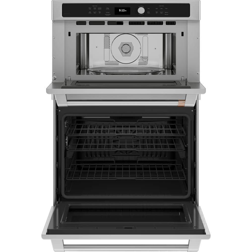 30 In. Double Electric Wall Oven with Convection and Advantium in Stainless Steel