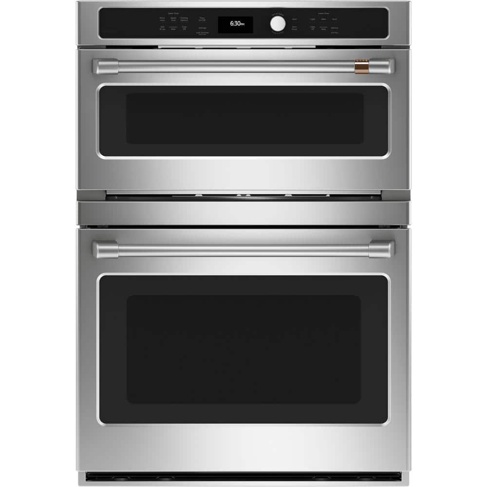 30 In. Double Electric Wall Oven with Convection and Advantium in Stainless Steel