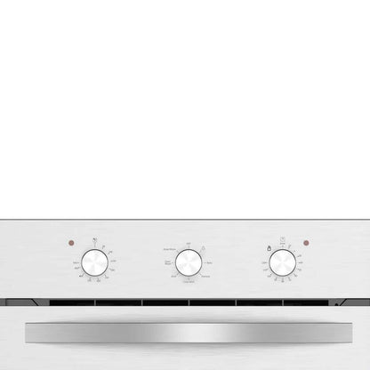 24 In. Single Electric Wall Oven with Convection Fan in Stainless Steel