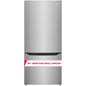 Gallery 30 In. 20.3 Cu. Ft. Bottom Freezer Refrigerator in Smudge-Proof Stainless Steel with Internal Water Dispenser