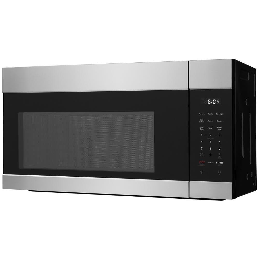 30 In. Over-The-Range Microwave in Stainless Steel with Dishwasher Safe Grease Filter and Vent