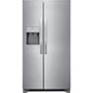 36 In. 26 Cu. Ft. Standard Depth Side by Side Refrigerator in Stainless Steel