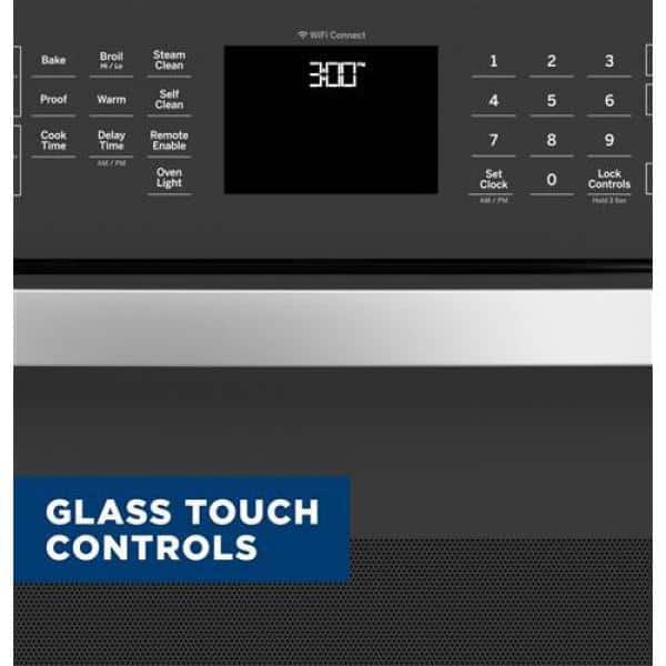 27 In. Smart Double Electric Wall Oven with Self Clean in Stainless Steel