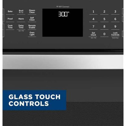 27 In. Smart Double Electric Wall Oven with Self Clean in Stainless Steel