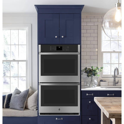 27 In. Smart Double Electric Wall Oven with Self Clean in Stainless Steel