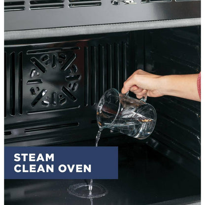 27 In. Smart Double Electric Wall Oven with Self Clean in Stainless Steel