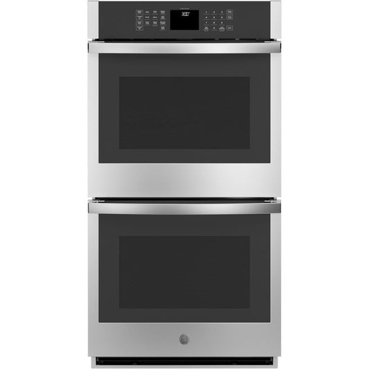 27 In. Smart Double Electric Wall Oven with Self Clean in Stainless Steel