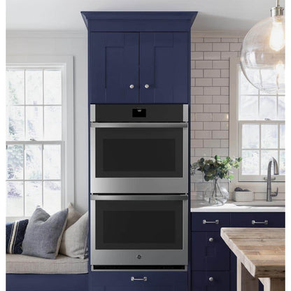 27 In. Double Smart Convection Wall Oven with No-Preheat Air Fry in Stainless Steel