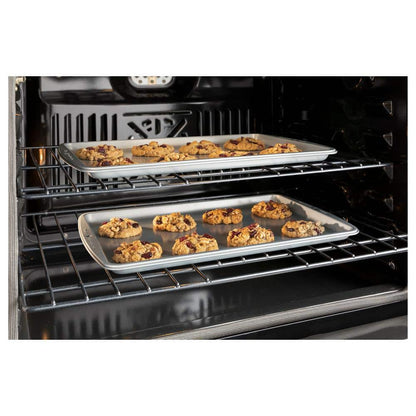 27 In. Double Smart Convection Wall Oven with No-Preheat Air Fry in Stainless Steel