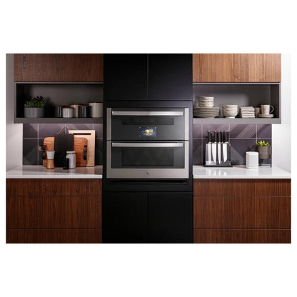 Profile 30 In. Smart Double Electric Wall Oven with Convection and Self Clean in Stainless Steel