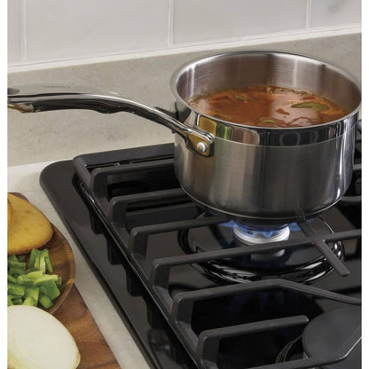 Profile 30 In. Gas Downdraft Cooktop in Stainless Steel with 4 Burners