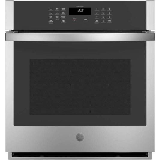 27 In. Smart Single Electric Wall Oven Self-Cleaning in Stainless Steel