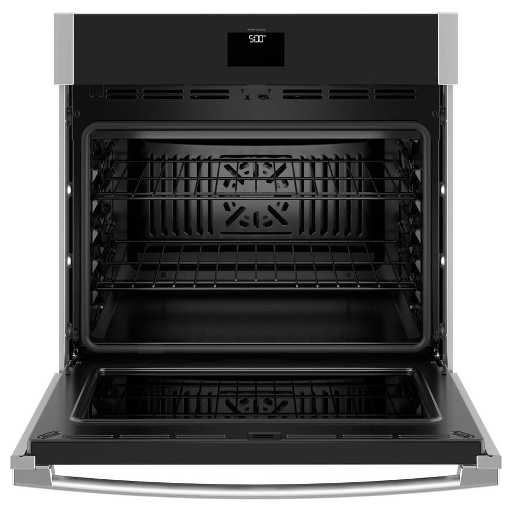 30 In. Single Smart Convection Wall Oven with No-Preheat Air Fry in Stainless Steel