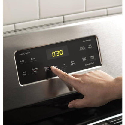 30 In. 5.0 Cu. Ft. Freestanding Gas Range in Stainless Steel with Griddle