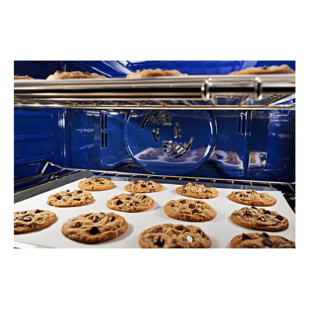 30 In. Single Electric Wall Oven with Convection Self-Cleaning in Stainless Steel