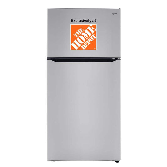 24 Cu. Ft. Top Mount Freezer Refrigerator with Multi-Flow Air System in Stainless Steel, Garage Ready