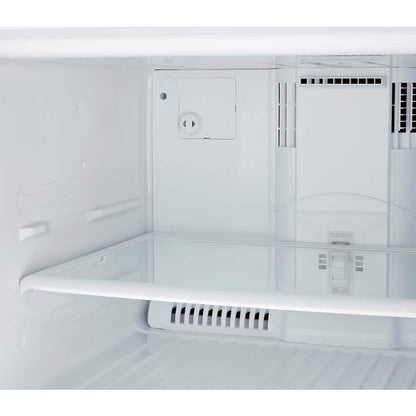 24 Cu. Ft. Top Mount Freezer Refrigerator with Multi-Flow Air System in Stainless Steel, Garage Ready