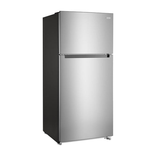18 Cu. Ft. Top Freezer Refrigerator in Stainless Steel Look