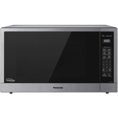 2.2 Cu. Ft. Countertop Microwave in Stainless Steel Built-In with Cyclonic Wave Inverter Technology and Sensor Cook