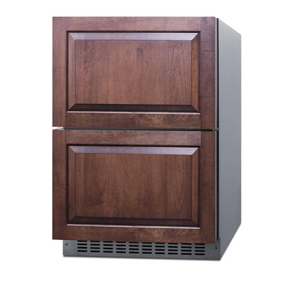 3.9 Cu. Ft. Drawer Refrigerator with Freezer in Stainless Steel