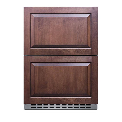 3.9 Cu. Ft. Drawer Refrigerator with Freezer in Stainless Steel