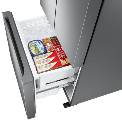 17.5 Cu. Ft. 3-Door French Door Smart Refrigerator in Stainless Steel, Counter Depth