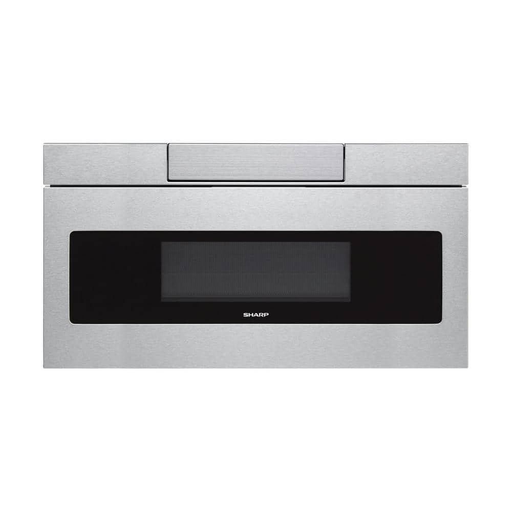 30 In. W 1.2 Cu. Ft. Built-In Microwave Drawer with Easy Touch Control in Real Stainless