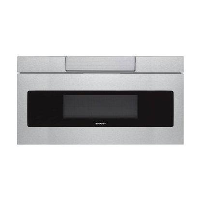 30 In. W 1.2 Cu. Ft. Built-In Microwave Drawer with Easy Touch Control in Real Stainless