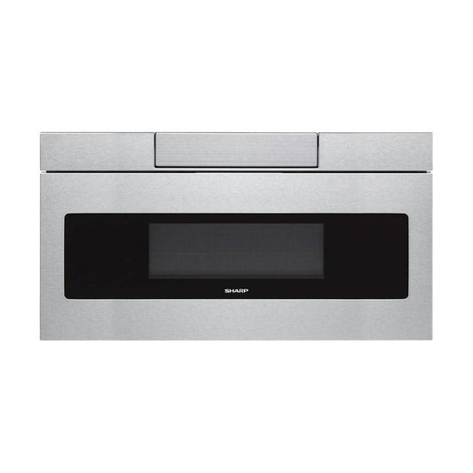 30 In. W 1.2 Cu. Ft. Built-In Microwave Drawer with Easy Touch Control in Real Stainless