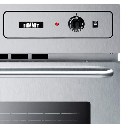 24 In. Single Gas Wall Oven in Stainless Steel