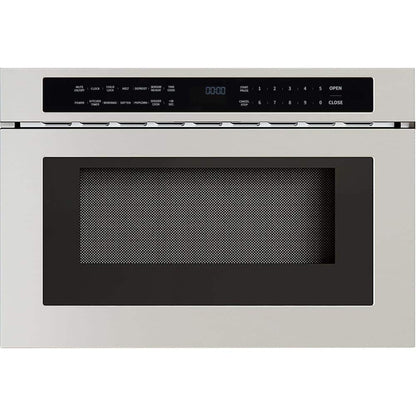 24 In. 1.2 Cu. Ft. Built-In Microwave Drawer in Stainless Steel