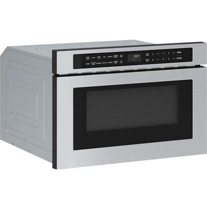 24 In. 1.2 Cu. Ft. Built-In Microwave Drawer in Stainless Steel