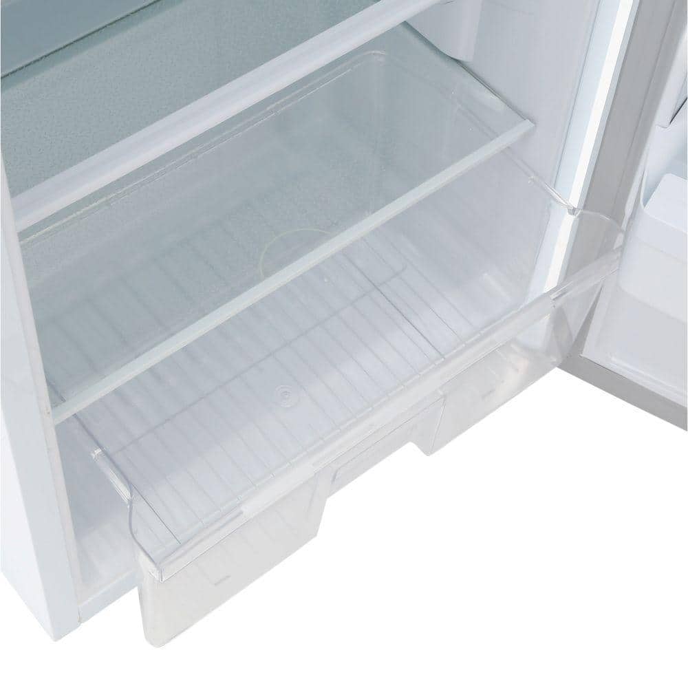 Designer 24 In. W 11.0 Cu. Ft. Freezerless Refrigerator in White, Counter Depth