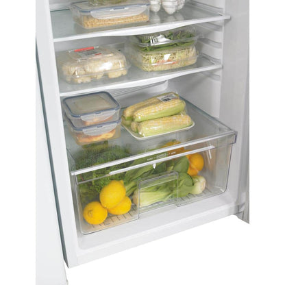 Designer 24 In. W 11.0 Cu. Ft. Freezerless Refrigerator in White, Counter Depth