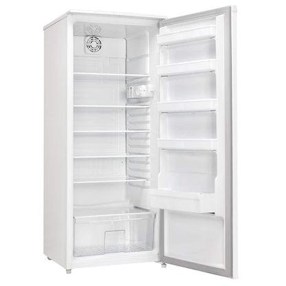 Designer 24 In. W 11.0 Cu. Ft. Freezerless Refrigerator in White, Counter Depth