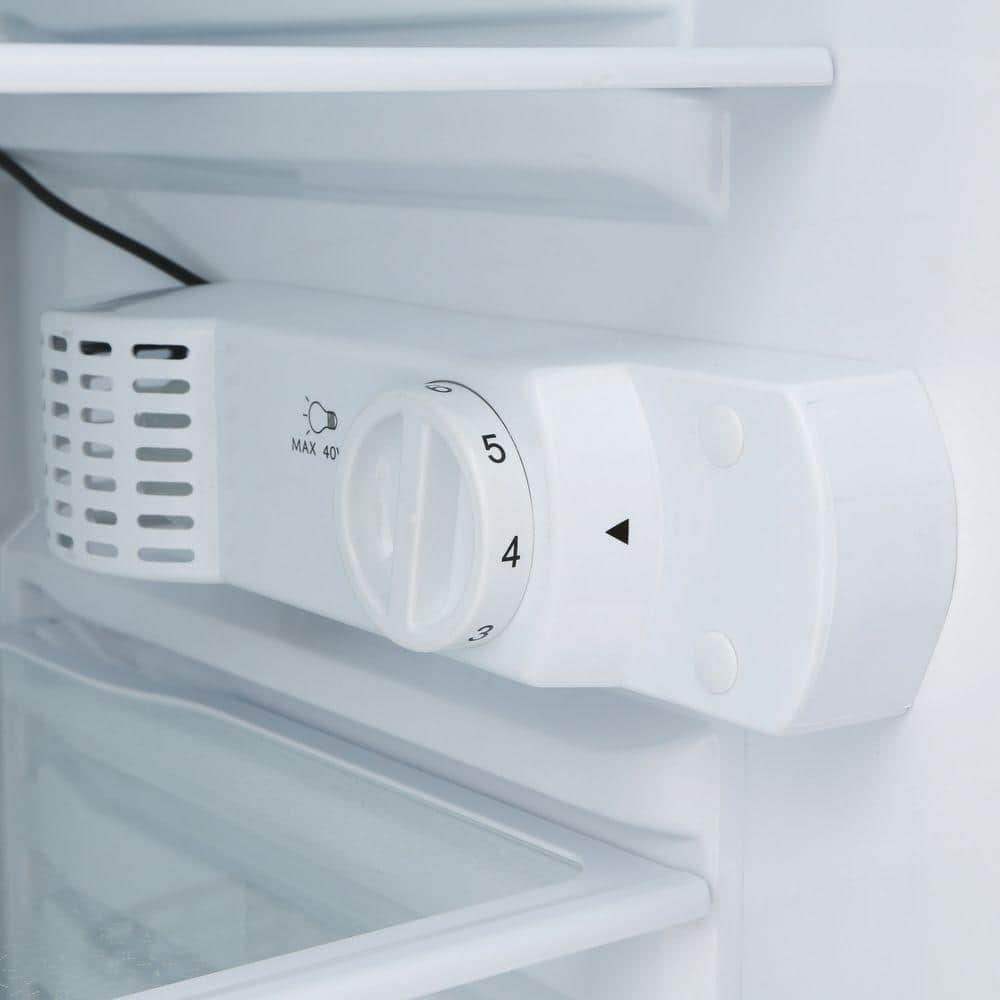 Designer 24 In. W 11.0 Cu. Ft. Freezerless Refrigerator in White, Counter Depth
