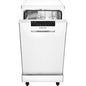 18.0 In. Portable Dishwasher in White with 3 Cycles