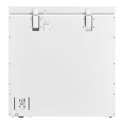7.0 Cu. Ft. Manual Defrost Chest Freezer with LED Light in White Garage Ready