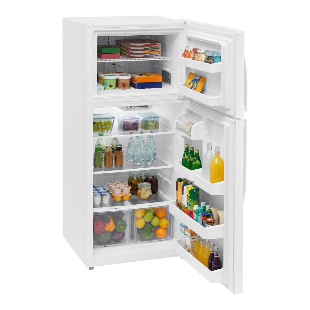 18 Cu. Ft. Top Freezer Refrigerator DOE in White